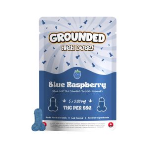 Blue Raspberry 1000mg THC Gummies