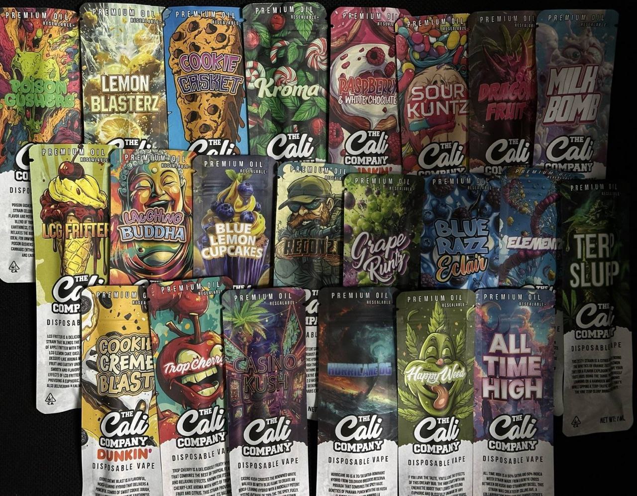 Cali Company Vape Collection Disposable Vapes Cali Company Vape Collection premium disposable vapes